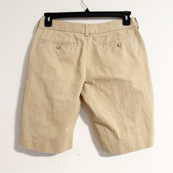 Ralph Lauren Sport Khaki Cotton Chino Bermuda Logo Shorts - Picture 2 of 4